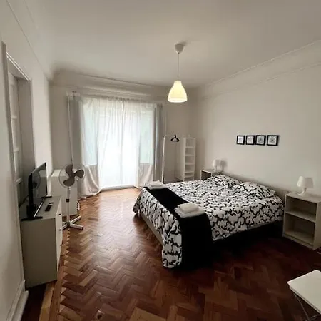 Habitacion Doble Grande 2 Personas Balcon Lisboa Exterior photo
